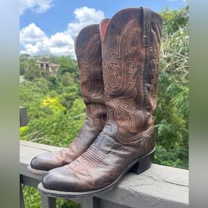 Lucchese Leather Cowboy boots